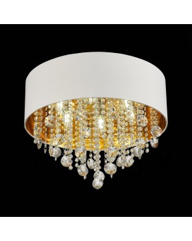 SL1350.502.06 Светильник потолочный ST-Luce Хром/Белый, Золотистый, Прозрачный E14 6*40W LACCHIA-foto7