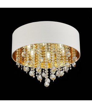 SL1350.502.06 Светильник потолочный ST-Luce Хром/Белый, Золотистый, Прозрачный E14 6*40W LACCHIA-foto7