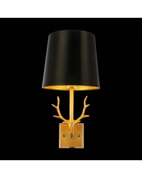 SL1123.201.01 Светильник настенный ST-Luce Латунь/Черный, Золотистый E14 1*40W VELOSSA-foto9