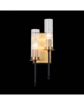 SL336.301.02 Бра ST-Luce Коричневый, Бронза/Прозрачный E14 2*60W DELAVERA-foto7