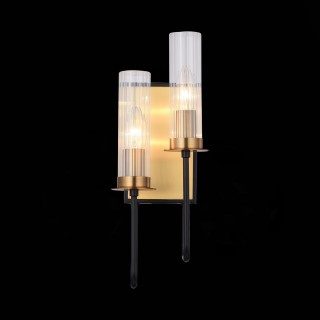 SL336.301.02 Бра ST-Luce Коричневый, Бронза/Прозрачный E14 2*60W DELAVERA-foto7