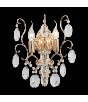 SL846.201.02 Бра ST-Luce Золотистый/Прозрачный E14 2*40W ORECCHINI-foto4