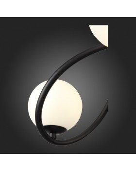 SL1502.403.08 Светильник подвесной ST-Luce Черный/Белый G9 8*5W LEGATEZZA-foto4