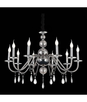 SL1113.403.10 Люстра подвесная ST-Luce Хром, Дымчатый, Прозрачный E14 10*40W SIEMA-foto10