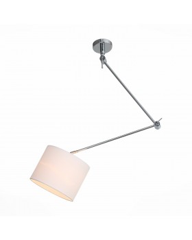 SL460.102.01 Светильник потолочный ST-Luce Хром/Белый E27 1*60W (из 2-х коробок) MARCIA-foto2