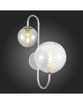 SL1124.101.02 Бра ST-Luce Хром/Дымчатый, Прозрачный G9 2*5W VINETTO-foto5