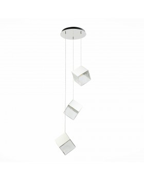 SL1182.103.03 Светильник подвесной ST-Luce Хром/Прозрачный, Хром G9 3*5W RIELLO-foto2