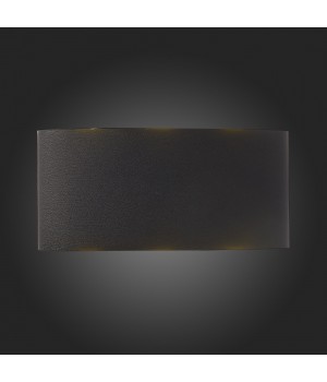 SL089.401.06 Светильник уличный настенный ST-Luce Черный кварцевый LED 6*1W 4000K BISELLO-foto3