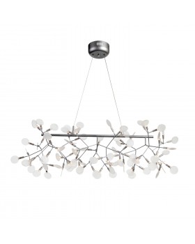 SL379.103.81 Люстра подвесная ST-Luce Серебристый/Белый LED 81*0,5W 3500K RAFINA-foto11