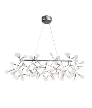 SL379.103.81 Люстра подвесная ST-Luce Серебристый/Белый LED 81*0,5W 3500K RAFINA-foto11