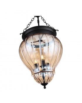 SL317.433.03 Люстра подвесная ST-Luce Черный/Янтарный E14 3*60W SOTTO-foto11