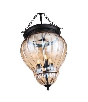 SL317.433.03 Люстра подвесная ST-Luce Черный/Янтарный E14 3*60W SOTTO-foto11