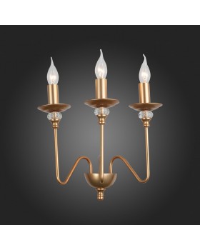 SL186.201.03 Бра ST-Luce Латунь, Прозрачный E14 3*40W NOVENTO-foto5