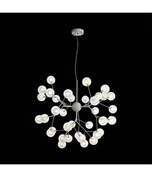 SL376.503.36 Люстра подвесная ST-Luce Белый/Белый,Прозрачный G4 LED 36*2W DEMELE-foto4