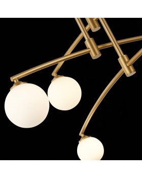 SL1208.302.06 Светильник потолочный ST-Luce Золотистый/Белый G9 6*5W SEMBRARE-foto6