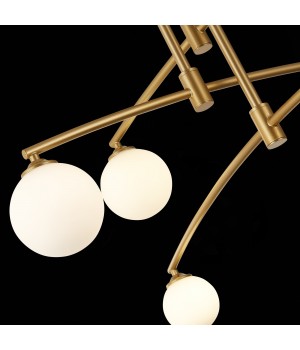 SL1208.302.06 Светильник потолочный ST-Luce Золотистый/Белый G9 6*5W SEMBRARE-foto6