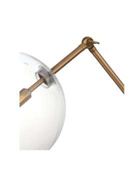 SL1205.304.01 Прикроватная лампа ST-Luce Латунь/Прозрачный G9 1*5W SANDRO-foto2