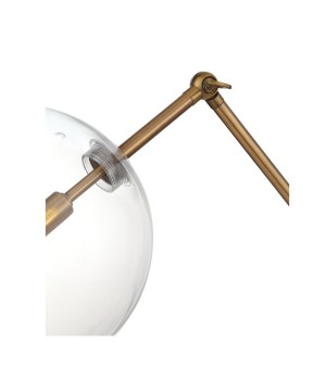 SL1205.304.01 Прикроватная лампа ST-Luce Латунь/Прозрачный G9 1*5W SANDRO-foto2