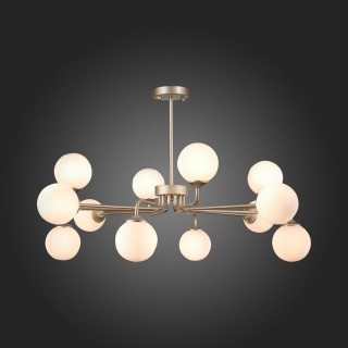 SLE106203-12 Светильник подвесной ST-Luce Золотистый/Белый G9 LED 12*5W REDJINO-foto7