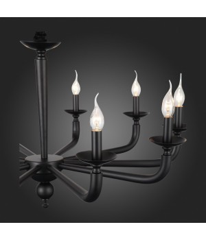 SL1114.403.10 Люстра подвесная ST-Luce Черный E14 10*40W FORTEZA-foto3