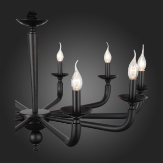 SL1114.403.10 Люстра подвесная ST-Luce Черный E14 10*40W FORTEZA-foto3