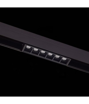 ST361.446.06 Магнитный трековый светильник Черный LED 1*6W 4000K 532Lm Ra>80 36° IP20 L115xW22xH44 48V SEIDE-foto5