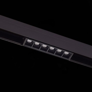 ST361.446.06 Магнитный трековый светильник Черный LED 1*6W 4000K 532Lm Ra>80 36° IP20 L115xW22xH44 48V SEIDE-foto5