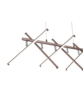 SLD003.303.06 Люстра подвесная ST-Luce Кофейный/Белый LED 6*8W 4000K PIACOD-foto12