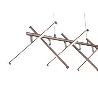 SLD003.303.06 Люстра подвесная ST-Luce Кофейный/Белый LED 6*8W 4000K PIACOD-foto12