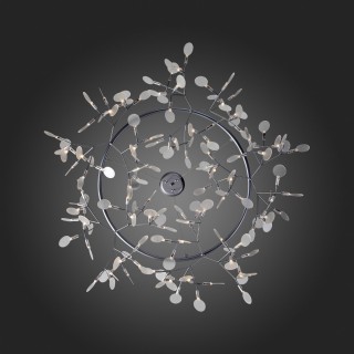 SL379.103.135 Люстра подвесная ST-Luce Серебристый/Белый LED 135*0,3W 3500K RAFINA-foto15