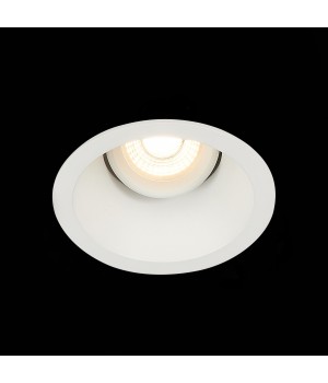 ST207.508.01 Св-к встр. Мат. белый GU10 1*50W D103xH52 220V Без ламп GROSI-foto6