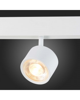 ST353.536.06 Магнитный трековый светильник белый LED 1*6W 3000K 560Lm Ra>80 36° IP20 L120xW81xH138 48V VEDO-foto5