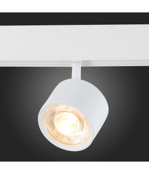 ST353.536.06 Магнитный трековый светильник белый LED 1*6W 3000K 560Lm Ra>80 36° IP20 L120xW81xH138 48V VEDO-foto5