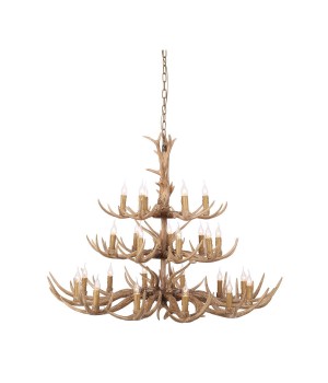 SL153.703.27 Люстра подвесная ST-Luce Светло-коричневый E14 27*40W (из 3-х коробок) RENNA-foto2