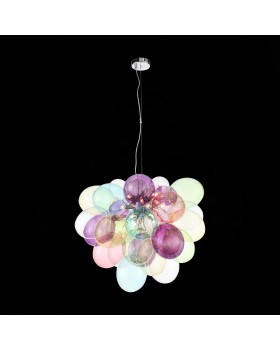 SL432.153.12 Светильник подвесной ST-Luce Хром/Разноцветный G9 12*5W SOSPIRO-foto4