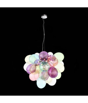 SL432.153.12 Светильник подвесной ST-Luce Хром/Разноцветный G9 12*5W SOSPIRO-foto4