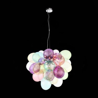 SL432.153.12 Светильник подвесной ST-Luce Хром/Разноцветный G9 12*5W SOSPIRO-foto4