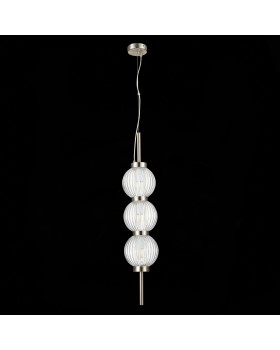 SL1155.103.03 Светильник подвесной ST-Luce Никель/Прозрачный E14 3*40W MARENA-foto4