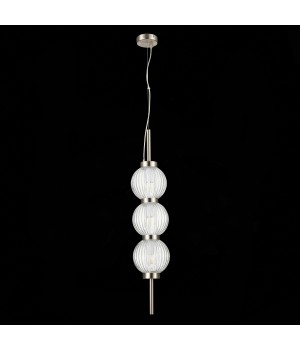 SL1155.103.03 Светильник подвесной ST-Luce Никель/Прозрачный E14 3*40W MARENA-foto4