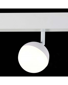 ST358.546.07 Магнитный трековый светильник белый LED 1*7W 4000K 520Lm Ra>80 120° IP20 L120xW90xH192 48V PIBOLE-foto4