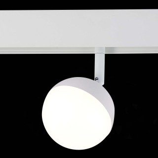 ST358.546.07 Магнитный трековый светильник белый LED 1*7W 4000K 520Lm Ra>80 120° IP20 L120xW90xH192 48V PIBOLE-foto4