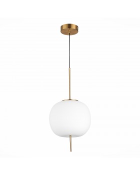 SL1621.213.01 Подвес ST-Luce Золотистый/Белый LED 1*25W 3000K LACUS-foto2