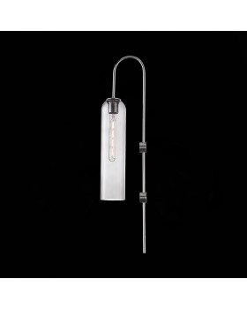 SL1145.141.01 Светильник настенный ST-Luce Хром/Дымчатый E27 1*60W CALLANA-foto5