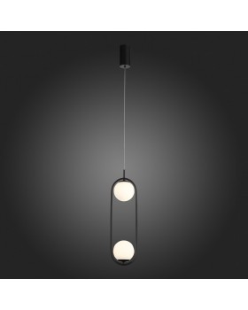 SL395.403.02 Подвес ST-Luce Черный/Белый LED 2*8W 4000K DONOLO-foto5