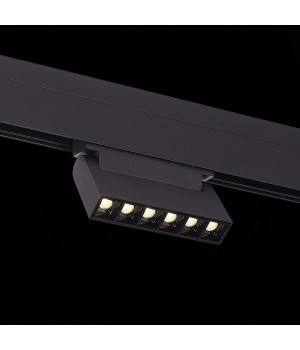 ST364.446.06 Магнитный трековый светильник Черный LED 1*6W 4000K 532Lm Ra>80 36° IP20 L120xW22xH108 48V NANE-foto4