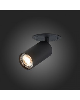 ST303.408.01 Св-к встр. Мат. черный GU10 1*50W L100xW54xH170 220V Без ламп DARIO-foto9