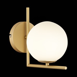 SL1148.301.01 Светильник настенный ST-Luce Латунь/Белый G9 1*5W CODDA-foto3