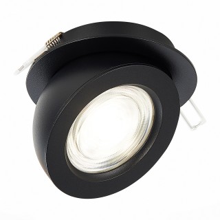 ST654.438.10 Св-к встр. Черный LED 1*10W 3000K 850Lm Ra>90 38° IP20 D109xH60 180-240V ST654-foto2