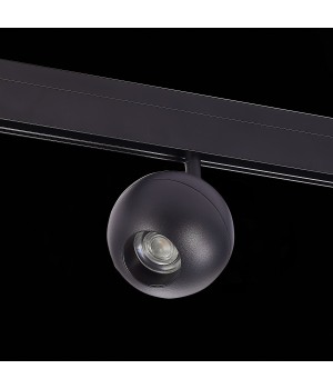 ST354.436.12 Магнитный трековый светильник Черный LED 1*12W 3000K 680Lm Ra>80 36° IP20 L120xW100xH195 48V BOLE-foto5