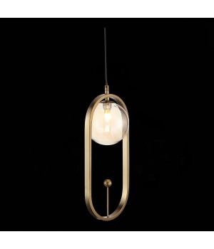 SL1201.203.01 Подвес ST-Luce Бронзовый/Коньячный G9 1*5W CIRCONO-foto6